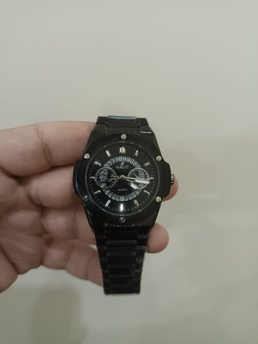 Hublot Geneve Stainless Steel Watch